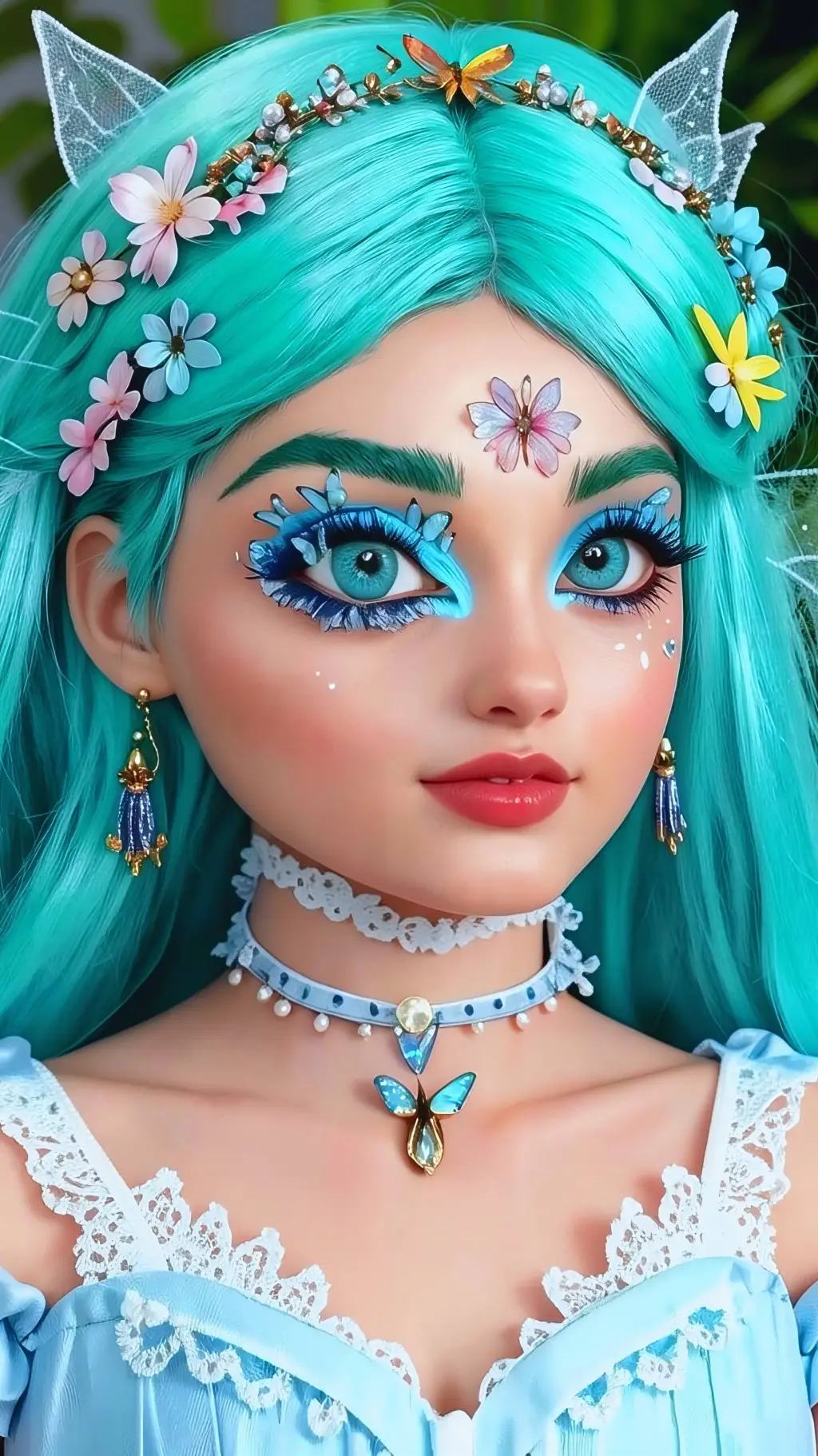 ai character: Lilly background