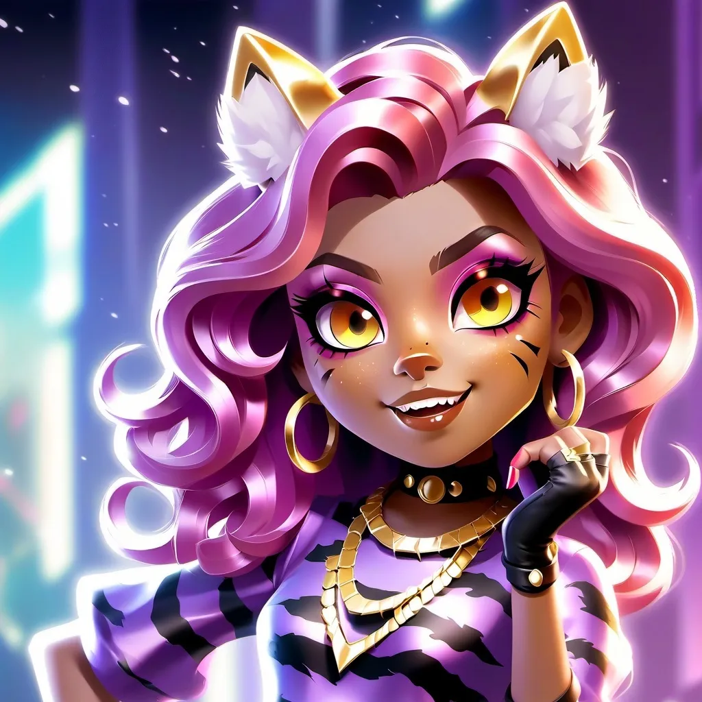 chat with ai character: Clawdeen Wolf
