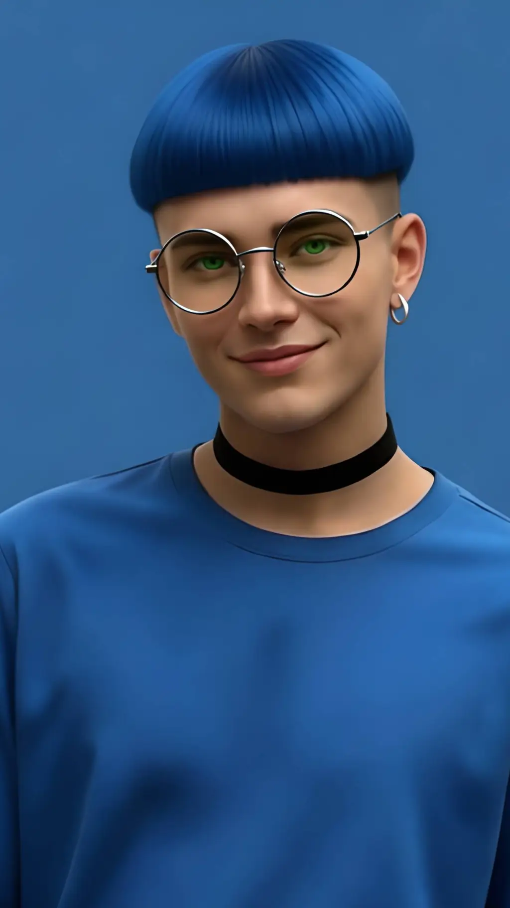 ai character: Sapphire Divine background