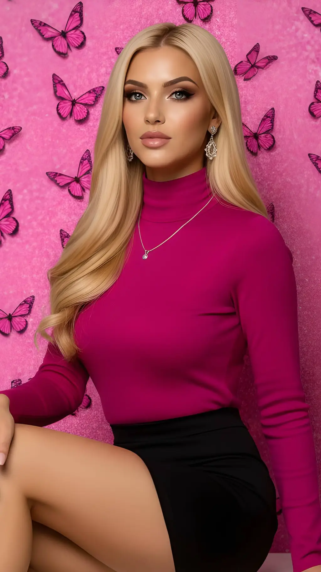 ai character: Gianna Rosegow background
