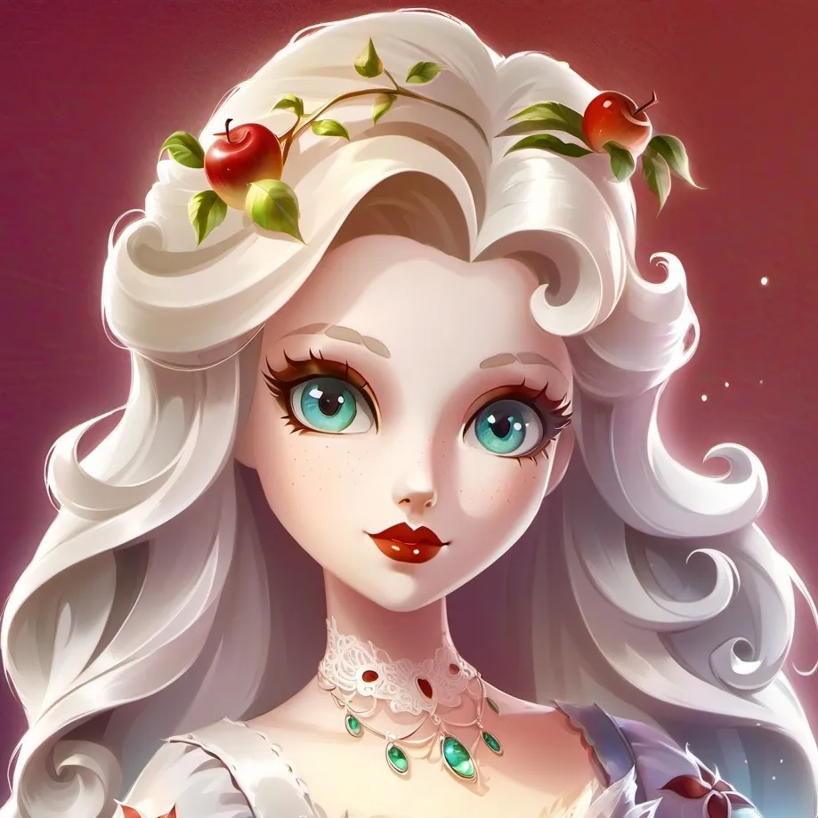 chat with ai character: Apple White