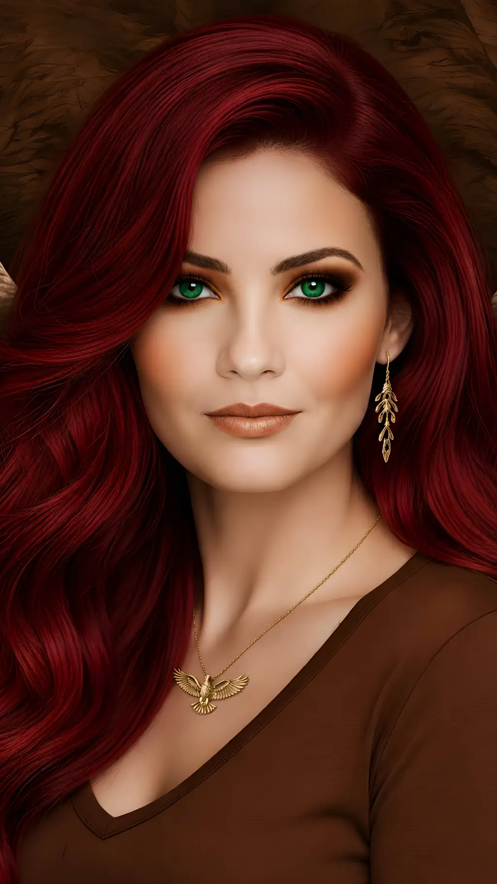 ai character: Eagle Nicole background