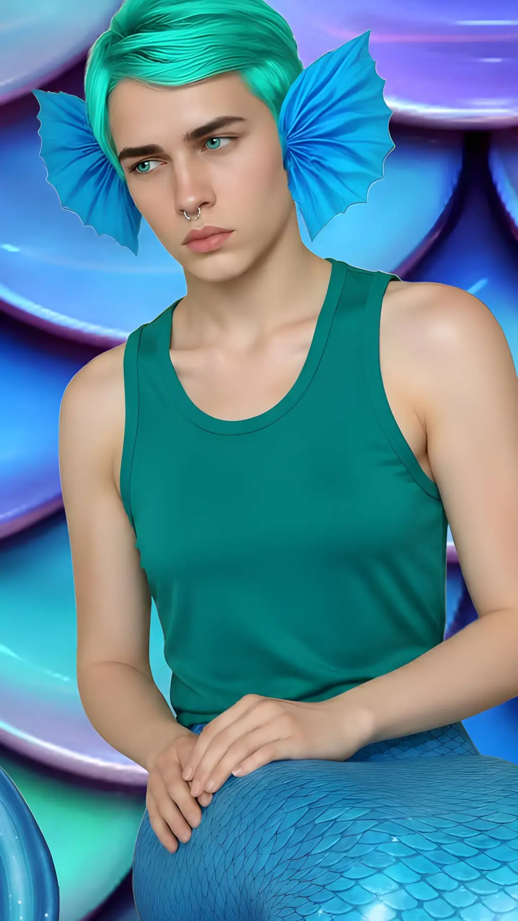ai character: Bernard Merman background