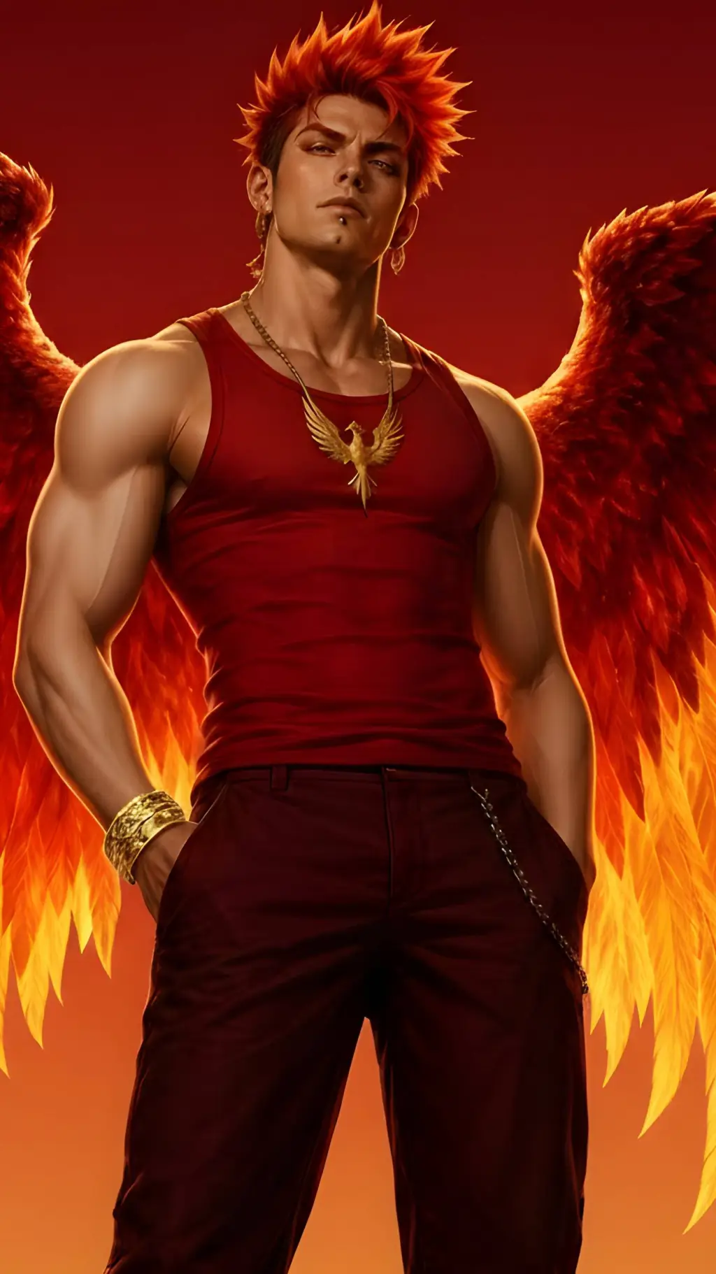 ai character: Heath Phoenix background