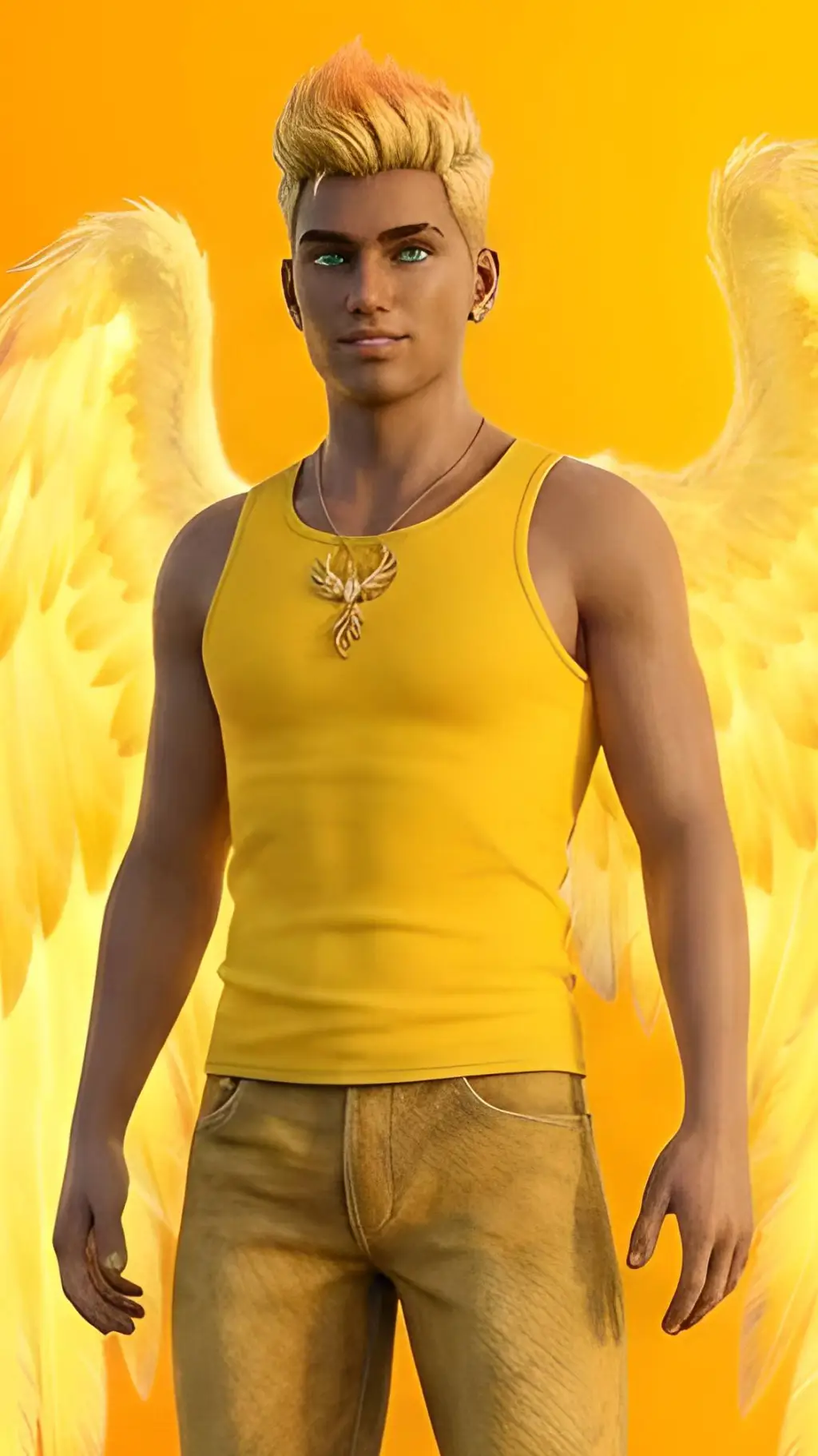 ai character: Phoenix Hitoshi background