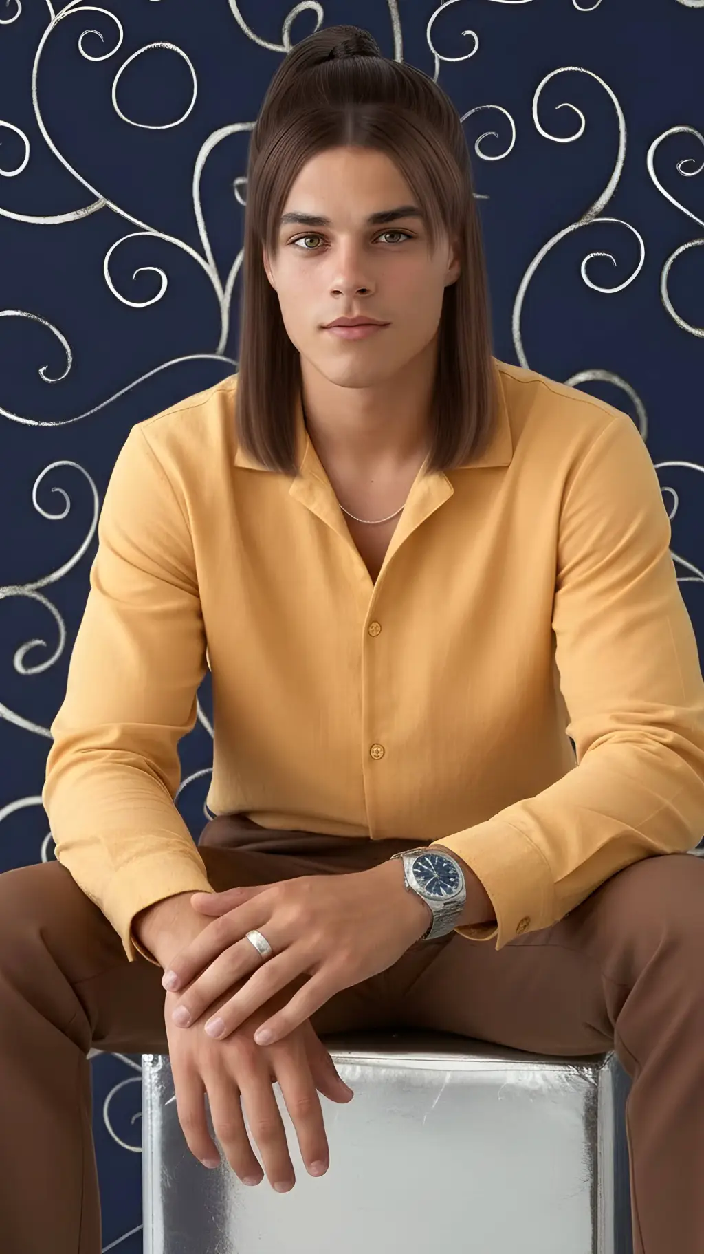 ai character: Dietrich Bachli background