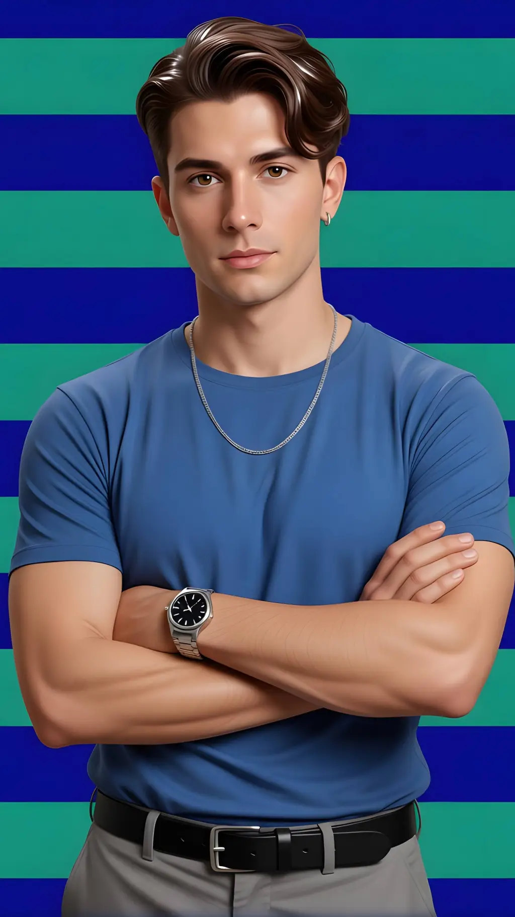 ai character: Marc Samter background