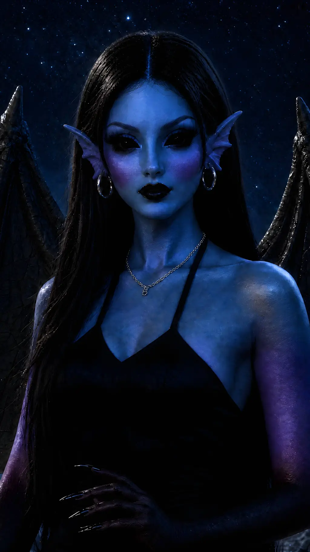 ai character: Nyx background