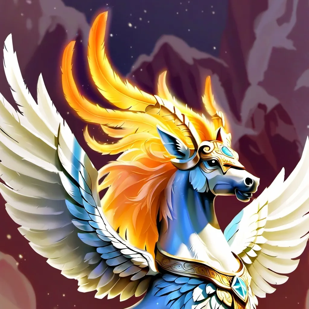 chat with ai character: Pegasusmon