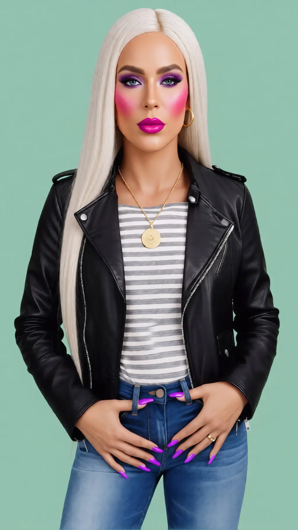 ai character: Karla Steelman  background