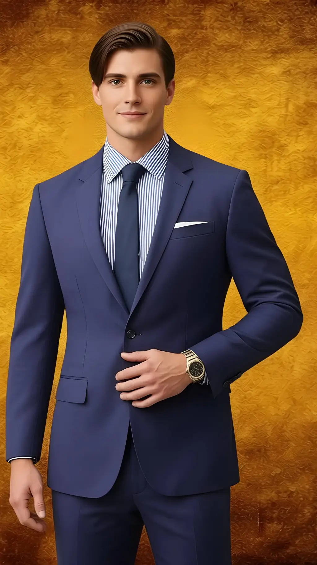 ai character: Vincenz Hackler background