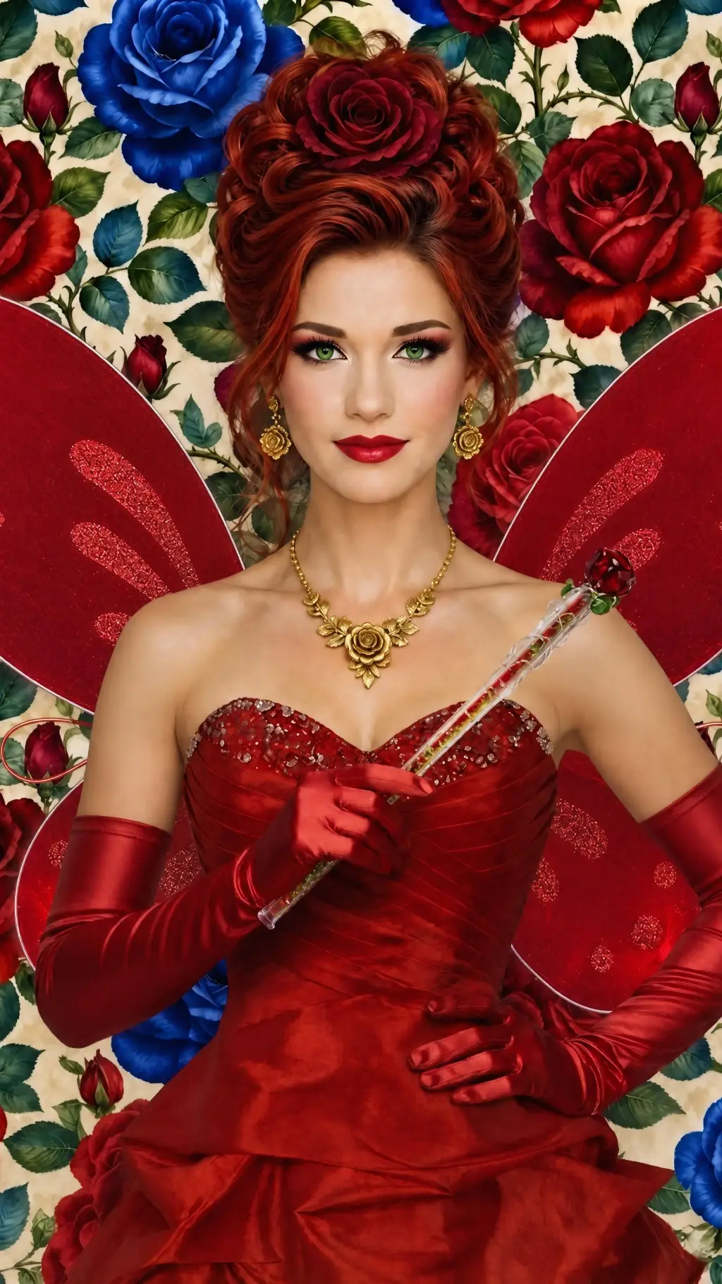 ai character: Cerise Sienna  background