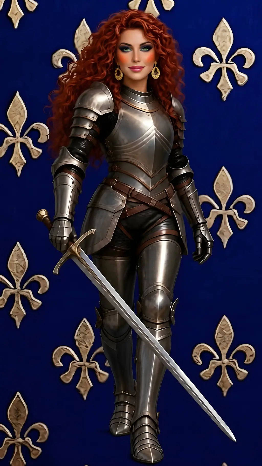 ai character: Joan D'Arc background