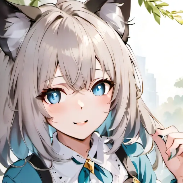 chat with ai character: Niki (cat hybrid)