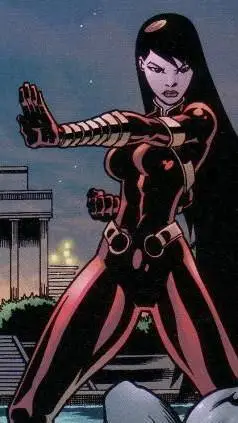 ai character: female darkwing background