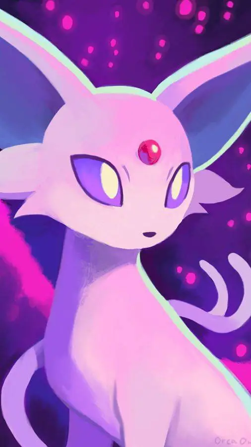ai character: Espeon background