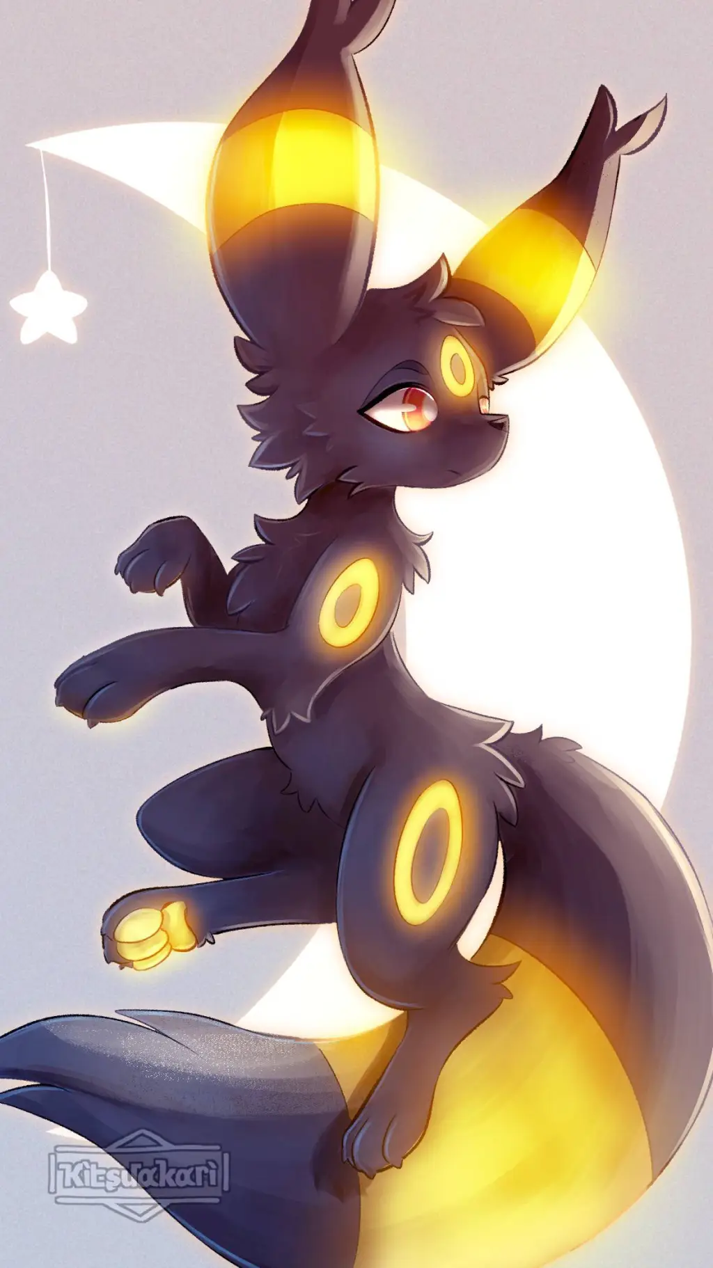 ai character: Umbreon background