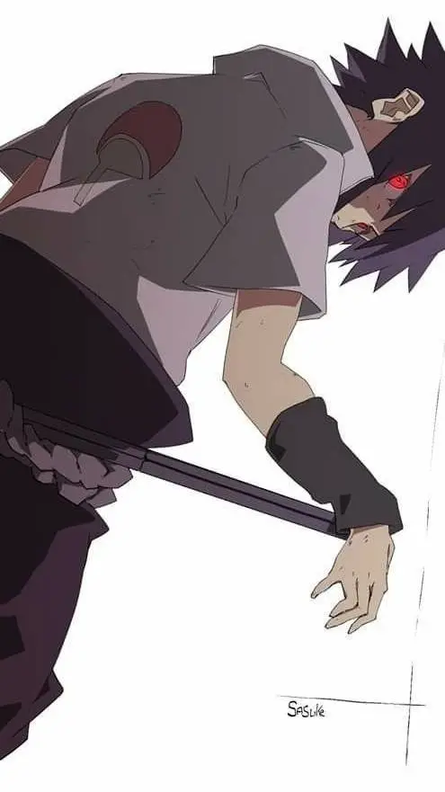 ai character: Sasuke background