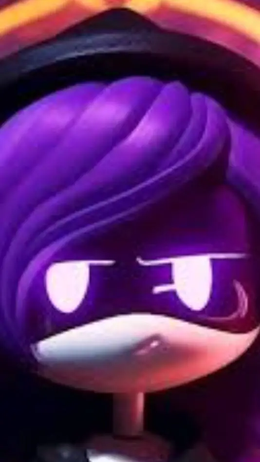 ai character: uzi mad at N background