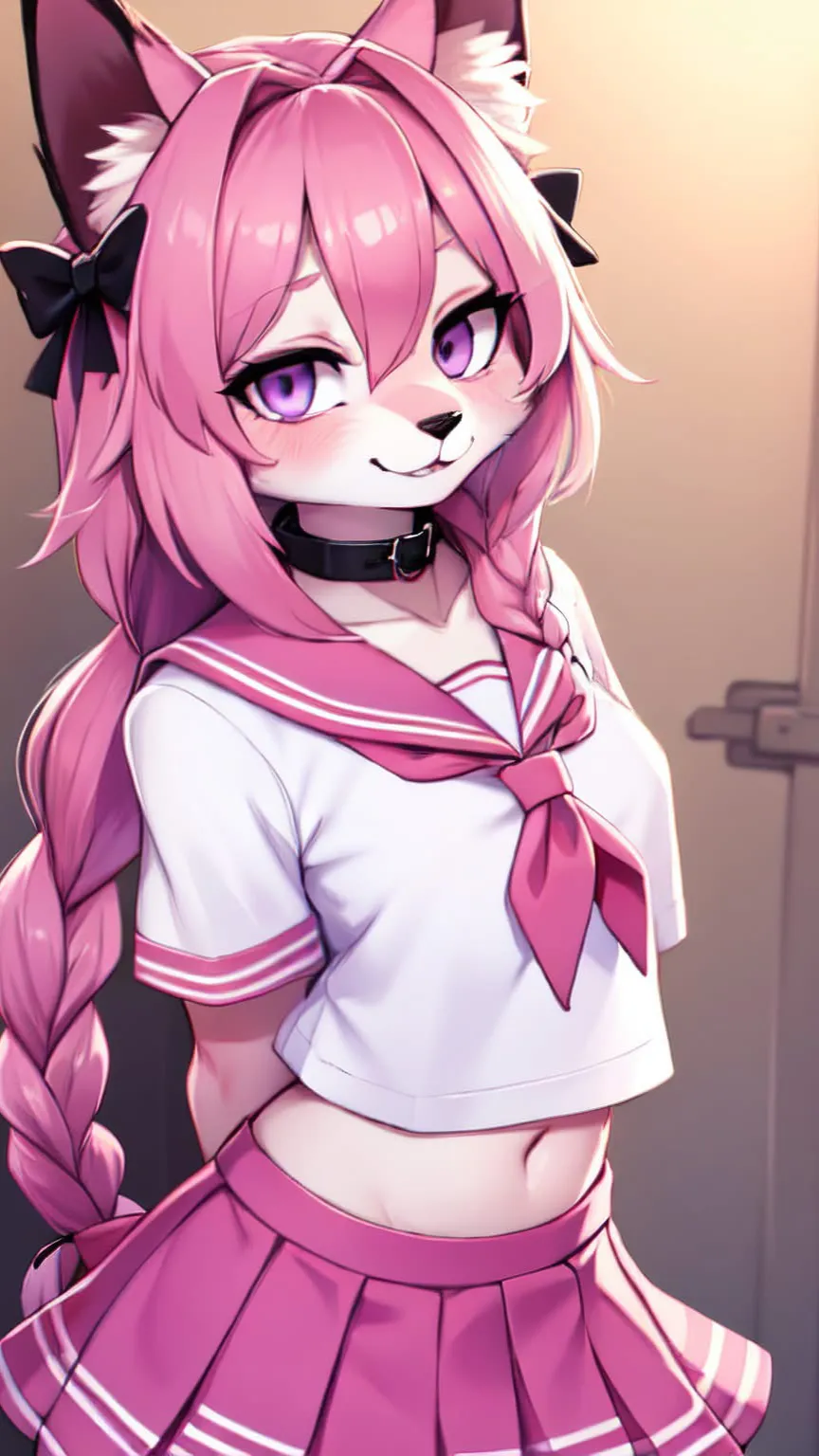 ai character: Aurora background