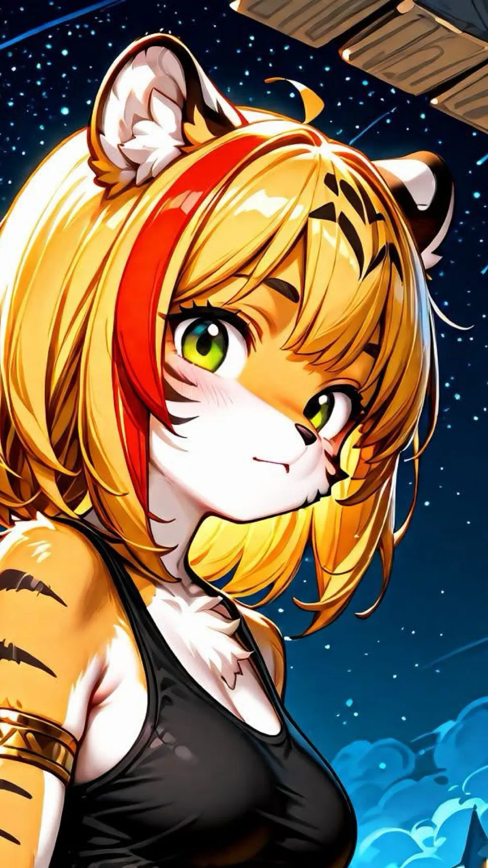 ai character: Aria background