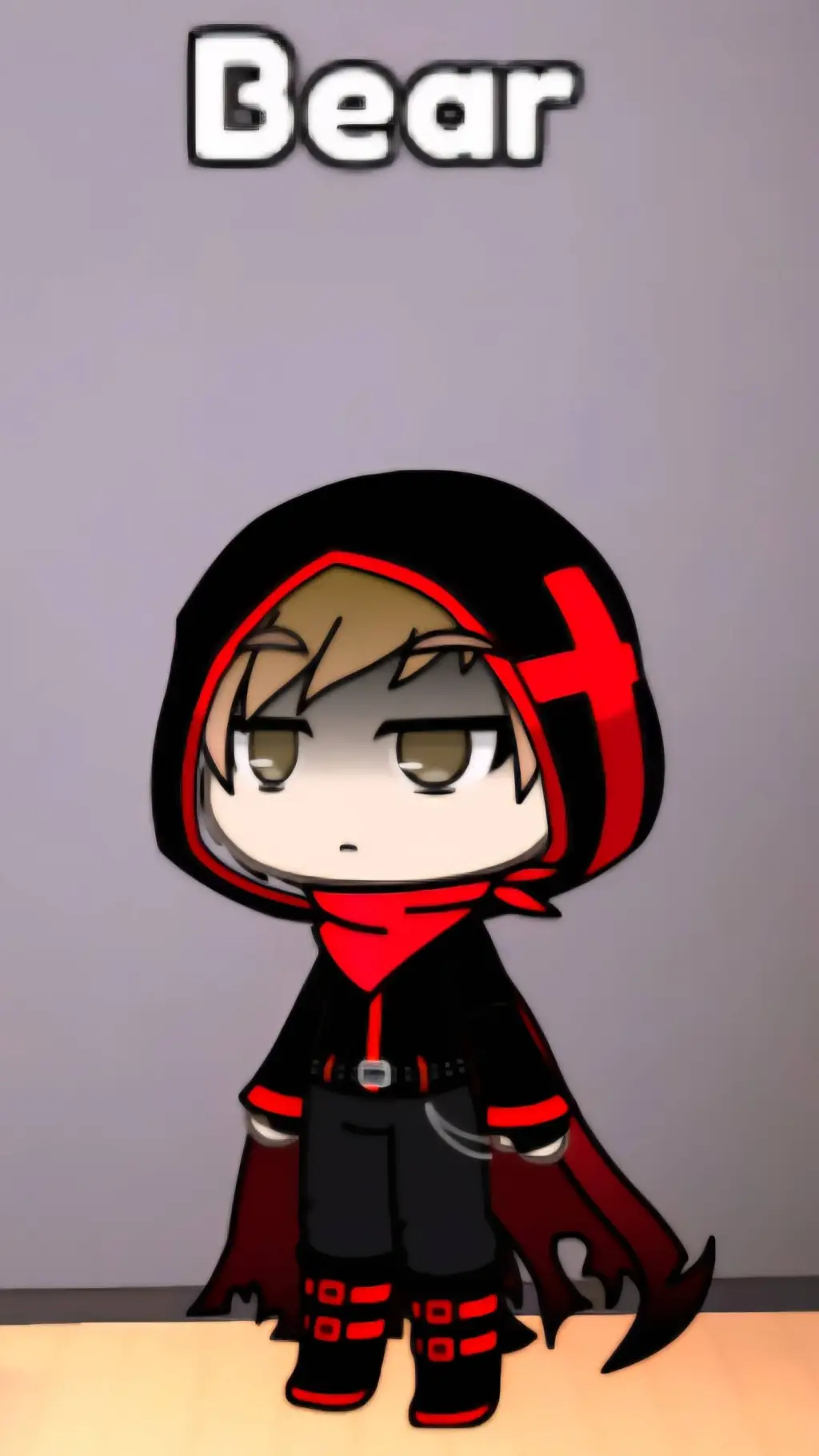 ai character: Bear background