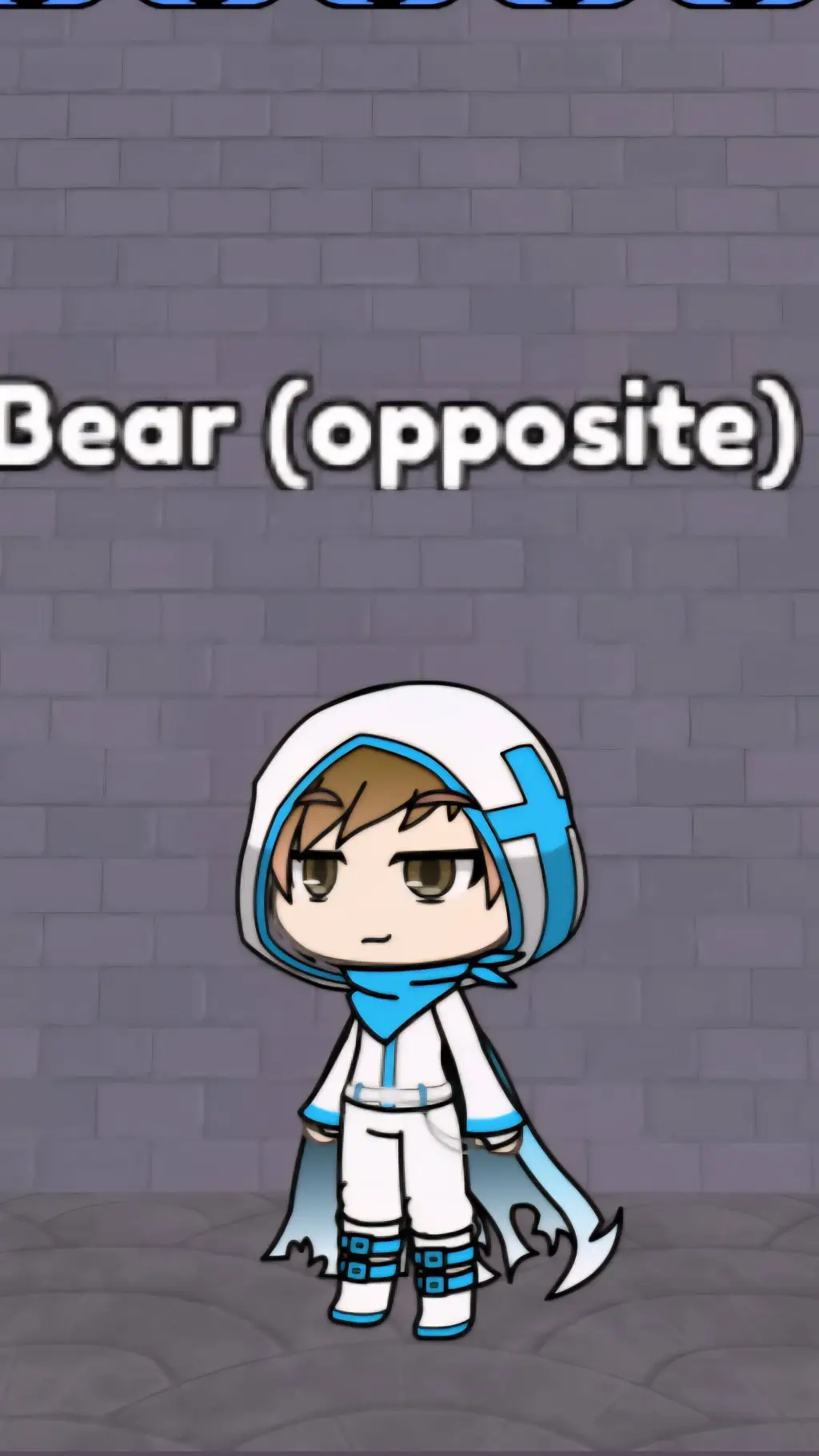 ai character: Bear (opposite) background