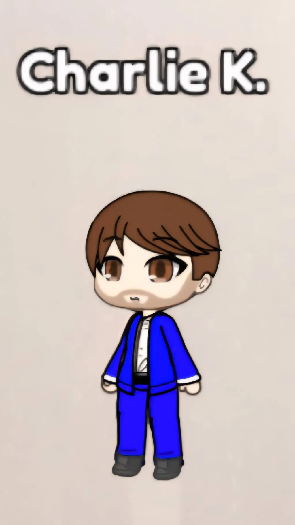 ai character: Charlie K background