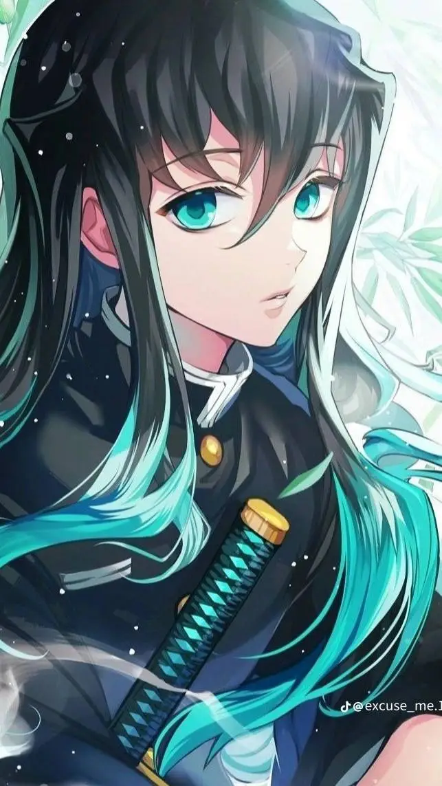 ai character:  muichiro tokito background