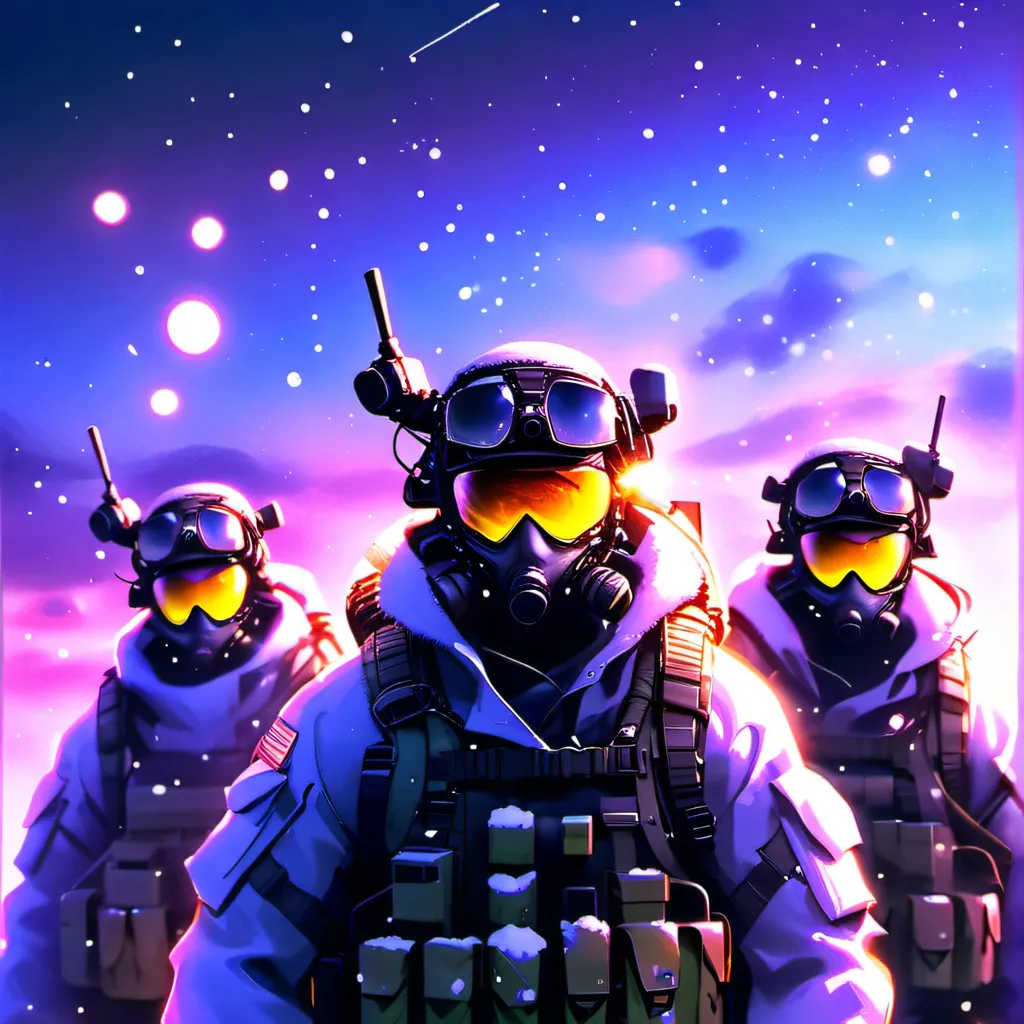 chat with ai character: Attack on snow