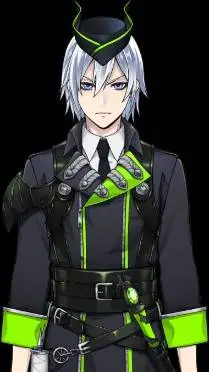 ai character: Silver background