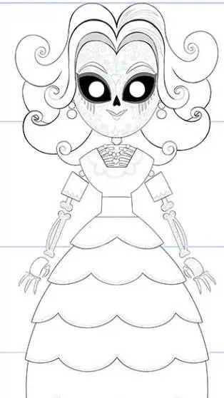 ai character: Carmen Sanchez  background