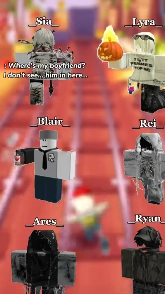ai character: Roblox GC background