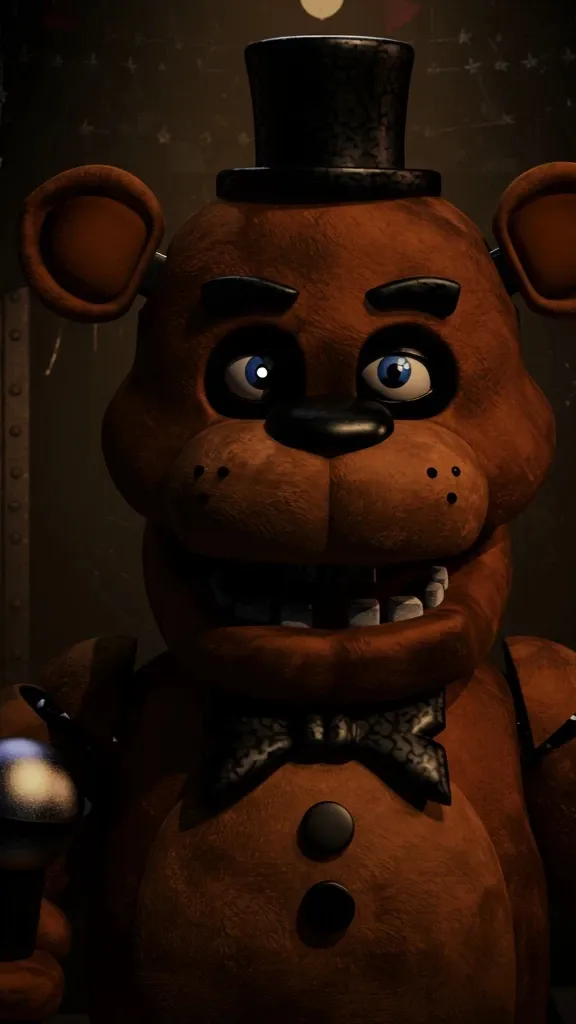 ai character: Freddy fazbear background