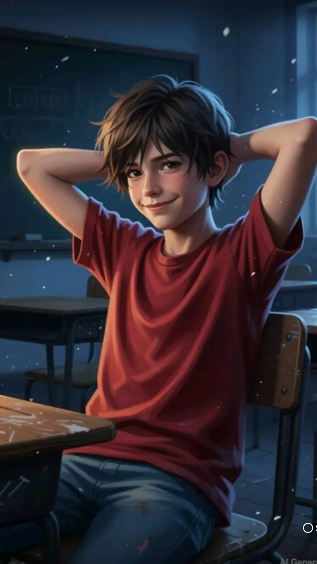 ai character: Oscar  background