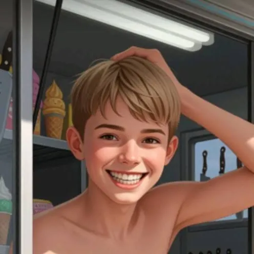 chat with ai character: Roy ice cream boy