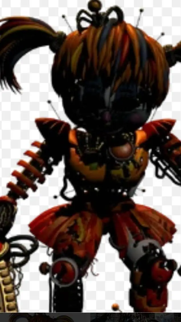 ai character: scrapbaby background