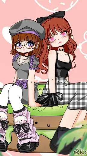 ai character: Melissa an Melanie background