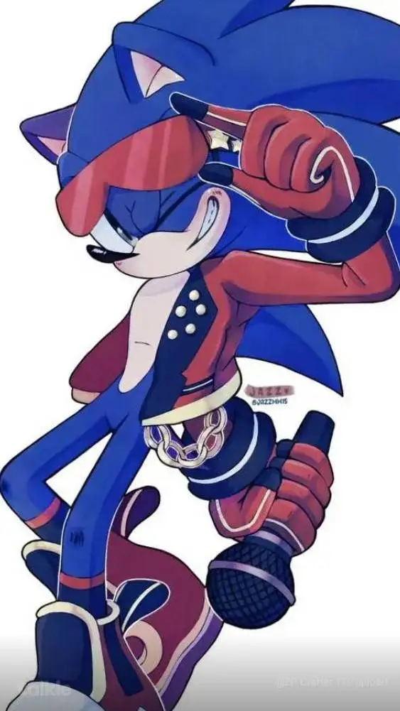 ai character: Shadow likes Sonic background