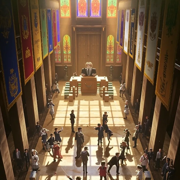 chat with ai character: charleaux school