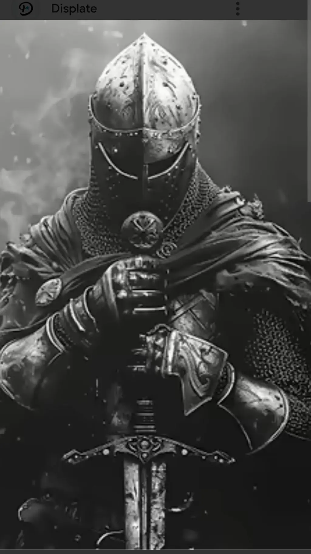 ai character: medieval knight rp background