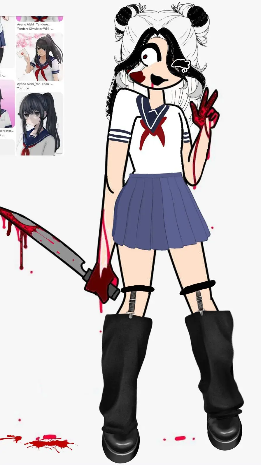 ai character: Yami (my YS Oc) background