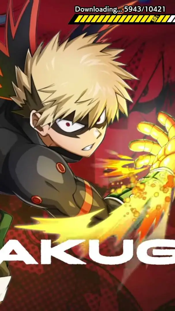 ai character: Katsuki bakugo💣 background