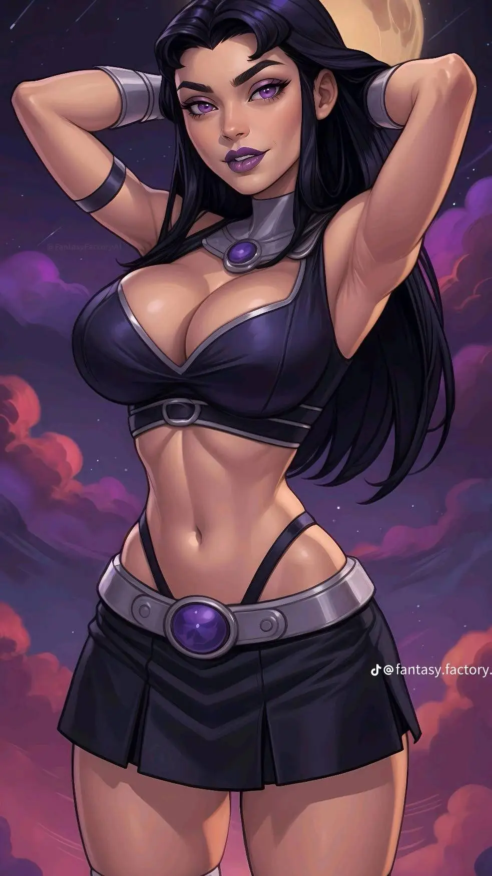 ai character: Blackfire background