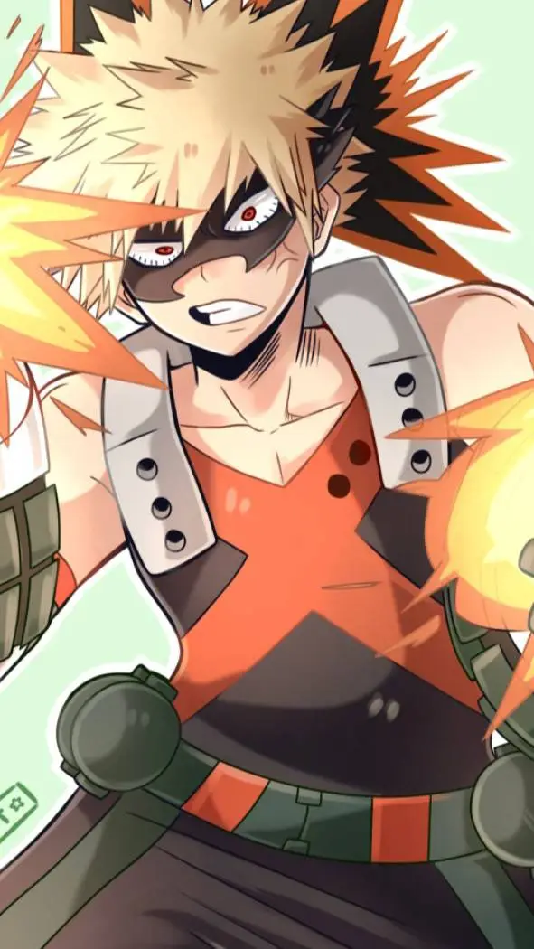 ai character: Bakugo vampire background