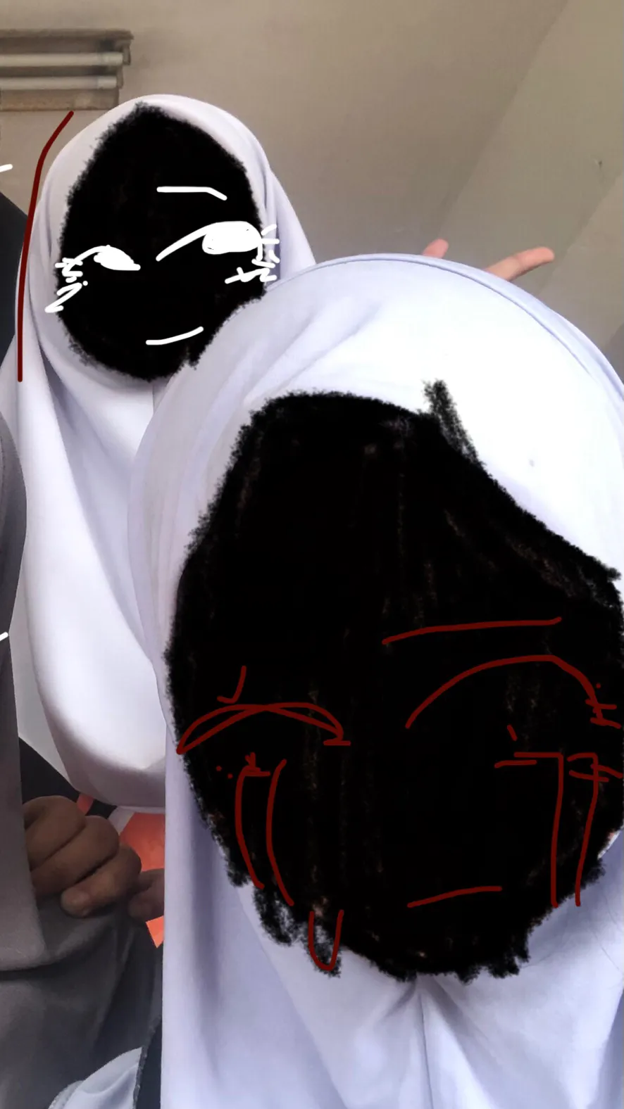 ai character: FAKE FRIENDS background