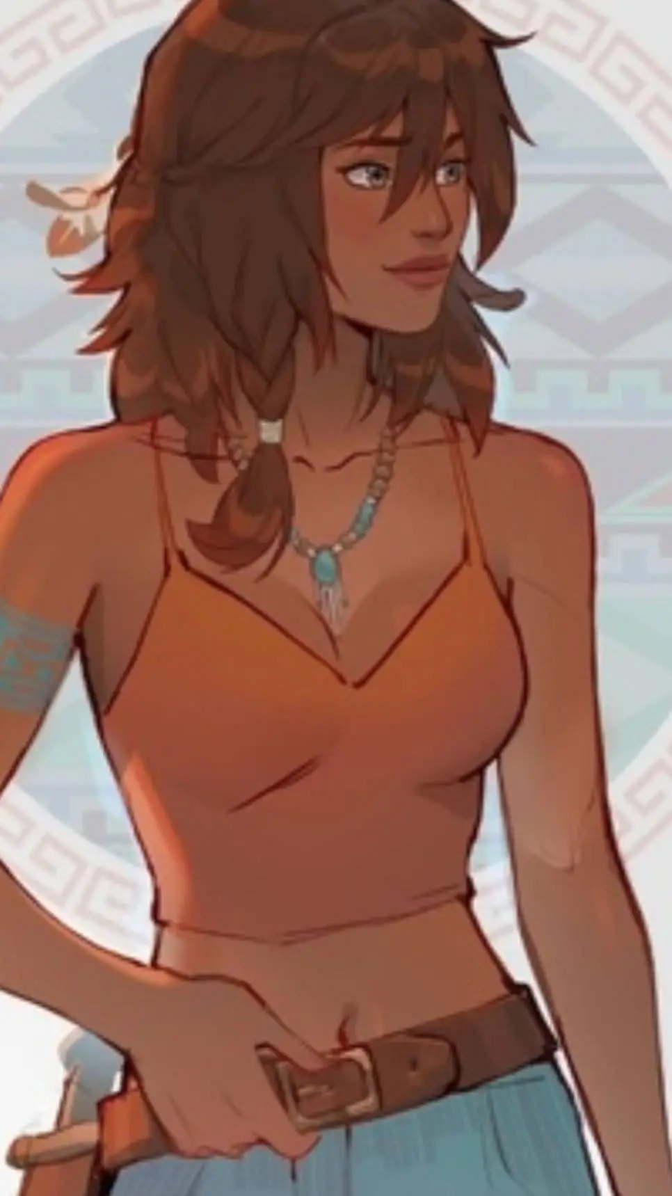 ai character: Piper McLean background