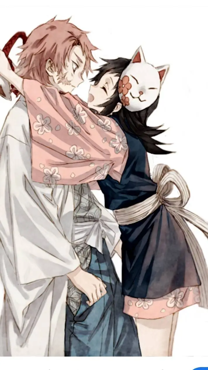 ai character: Sabito x makomo 🥰 background