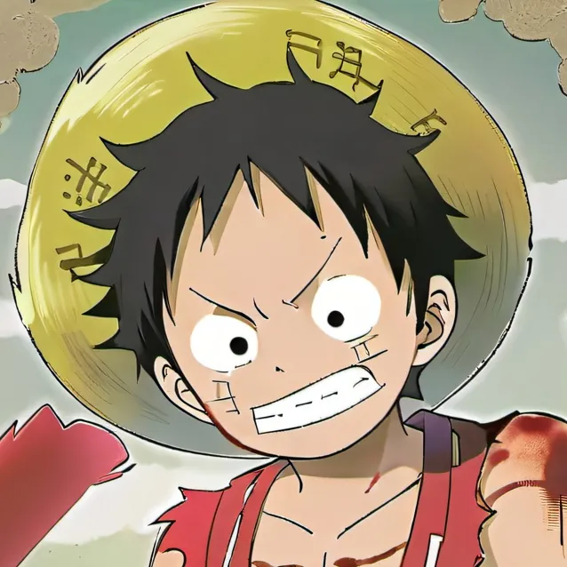 chat with ai character: luffy