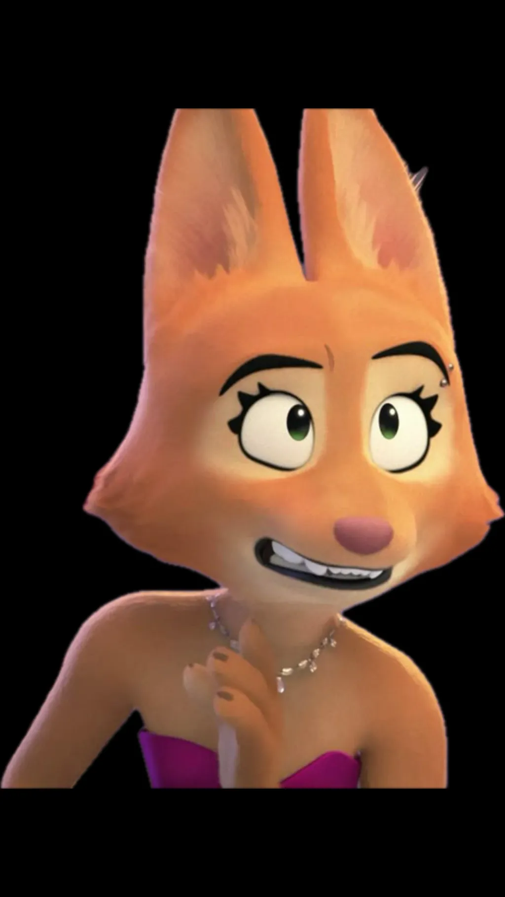 ai character: Diane Foxington background